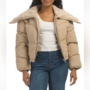 AVEC LES FILLES
Thermalpuff Envelope Collar Puffer Jacket